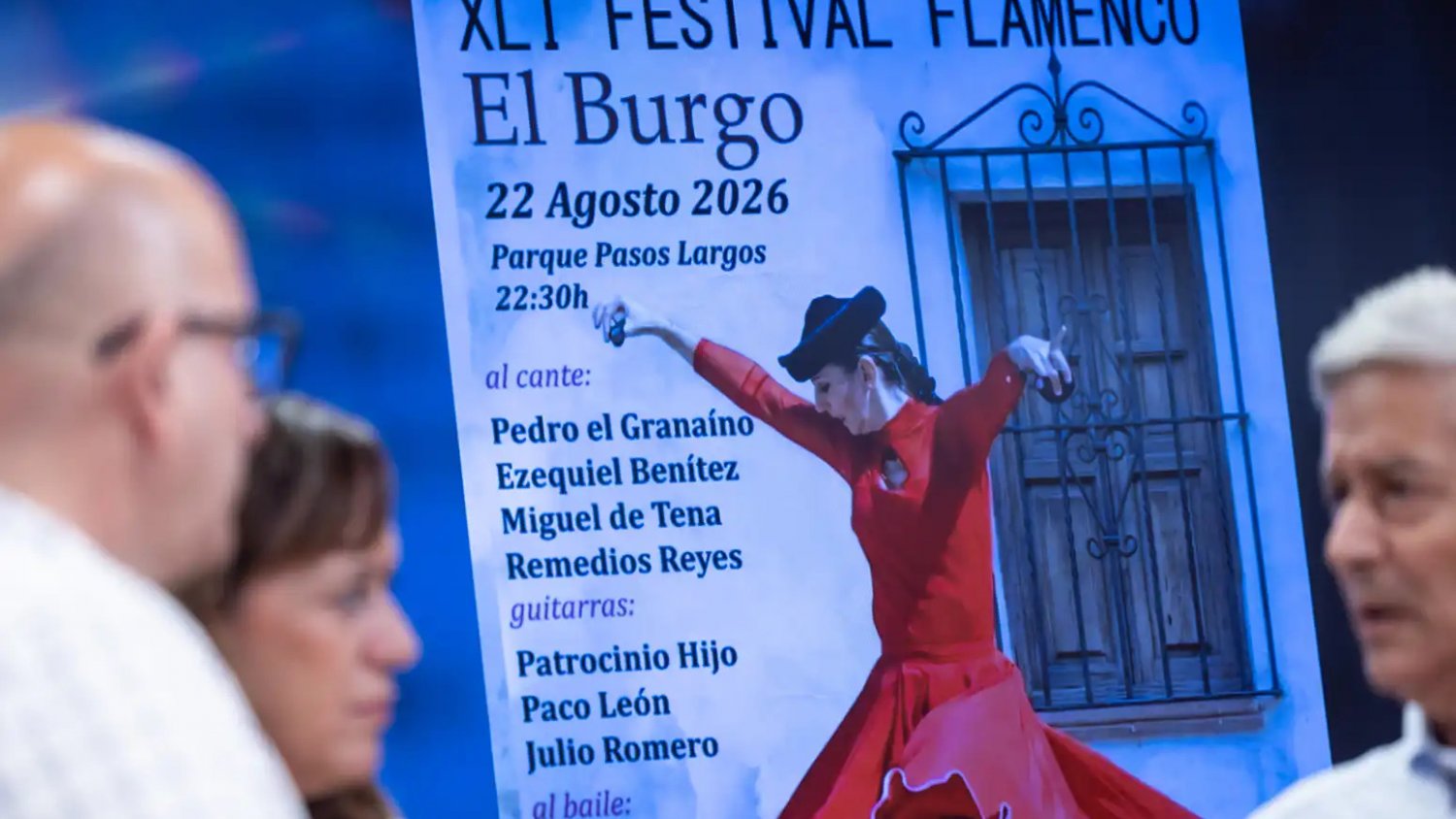 El Burgo reúne a Pedro ‘El Granaíno’, Ezequiel Benítez, Miguel de Tena, Remedios Reyes y La Lupi en su Festival Flamenco