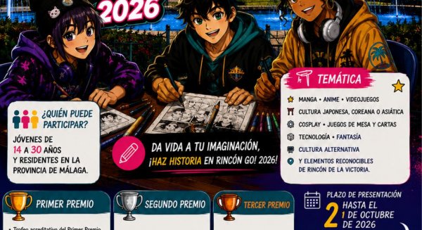 Rincón de la Victoria convoca un concurso de dibujo para el cartel oficial de ‘RincónGo!’ 2026