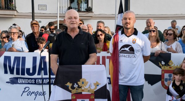 Mijas celebra tres concentraciones por Ceuta sin presencia del PSOE