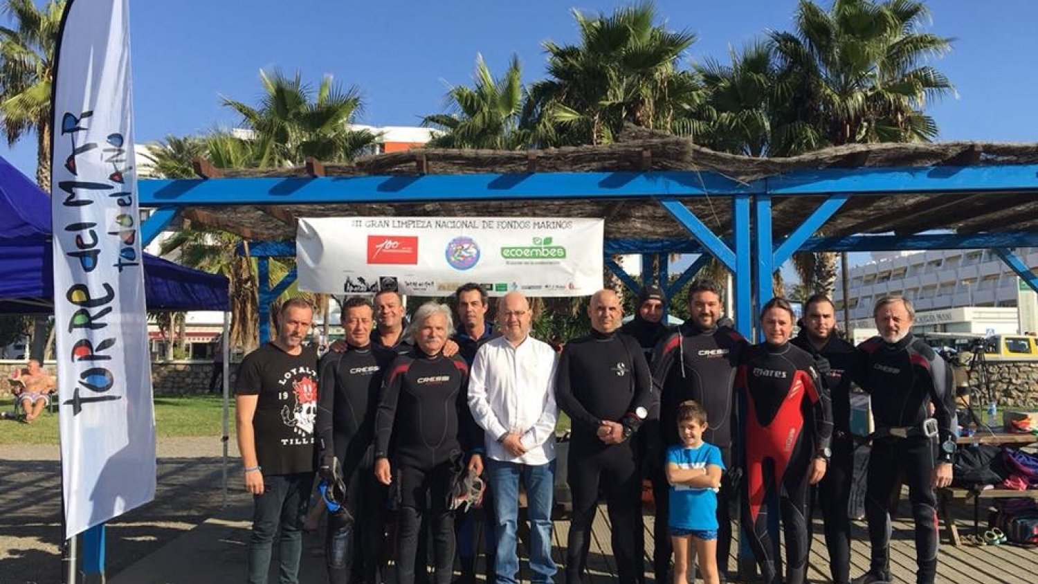 Torre del Mar formará parte de la octava edición de la Limpieza Internacional de Fondos Marinos