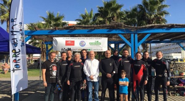 Torre del Mar formará parte de la octava edición de la Limpieza Internacional de Fondos Marinos