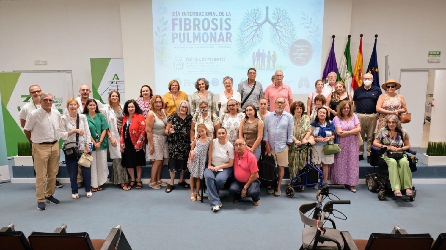 El Hospital Clínico de Málaga atiende cada año a 2.000 pacientes con fibrosis pulmonar