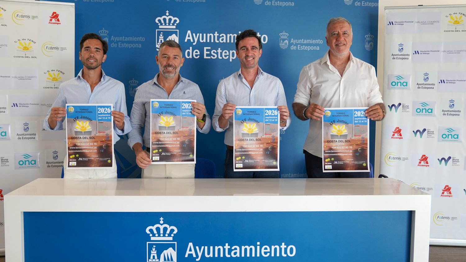 Estepona reúne a 500 tenistas de 51 países en el XIII Torneo Internacional ITF Junior Costa del Sol