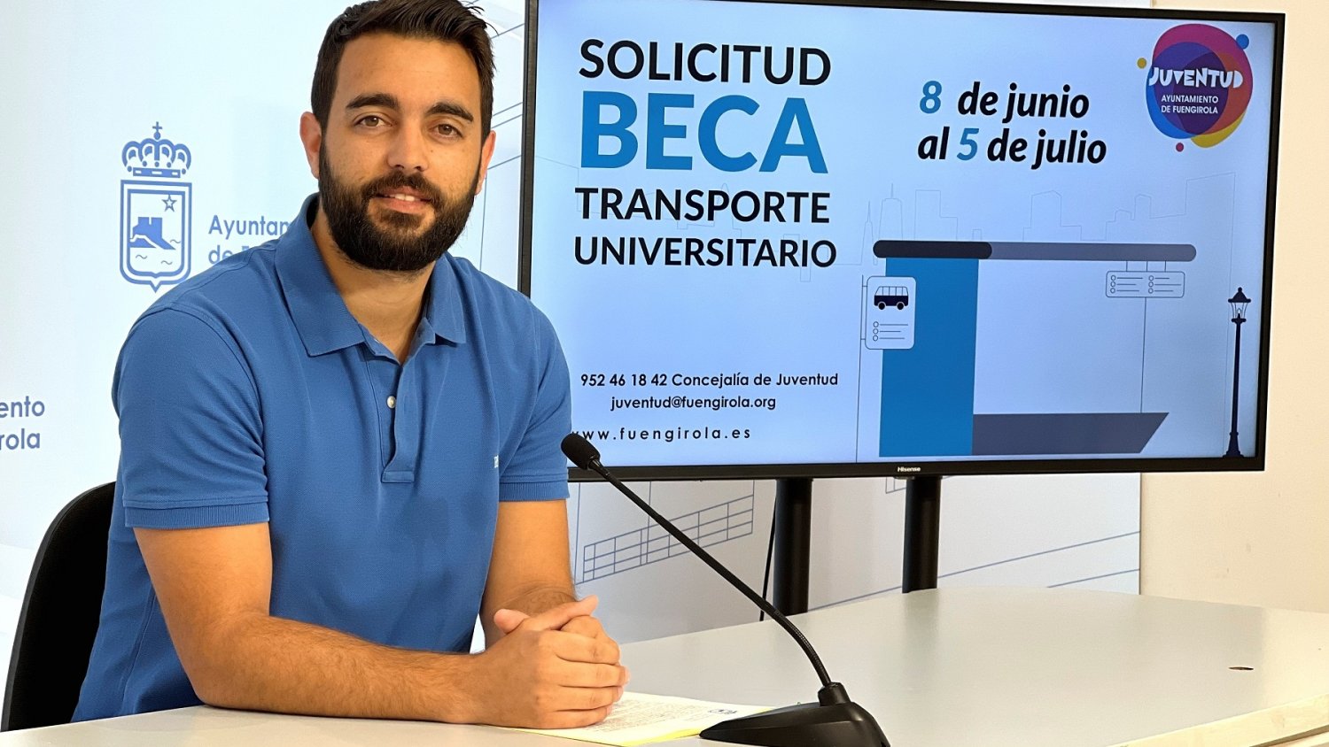 Fuengirola anuncia la apertura del periodo de solicitud de la Beca de Transporte Universitario