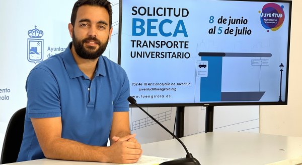 Fuengirola anuncia la apertura del periodo de solicitud de la Beca de Transporte Universitario