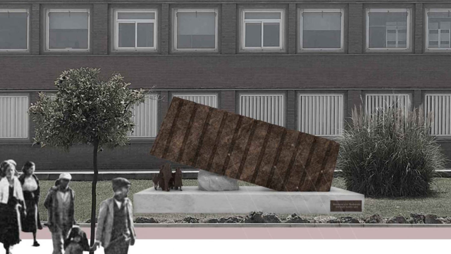 Sale adelante el proyecto de monumento para homenajear a las víctimas de la desbandá