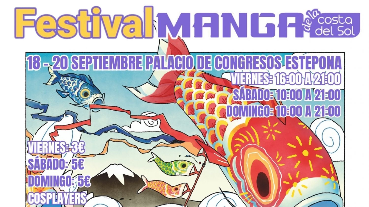 Estepona acoge la cuarta edición del Festival Manga de la Costa del Sol 