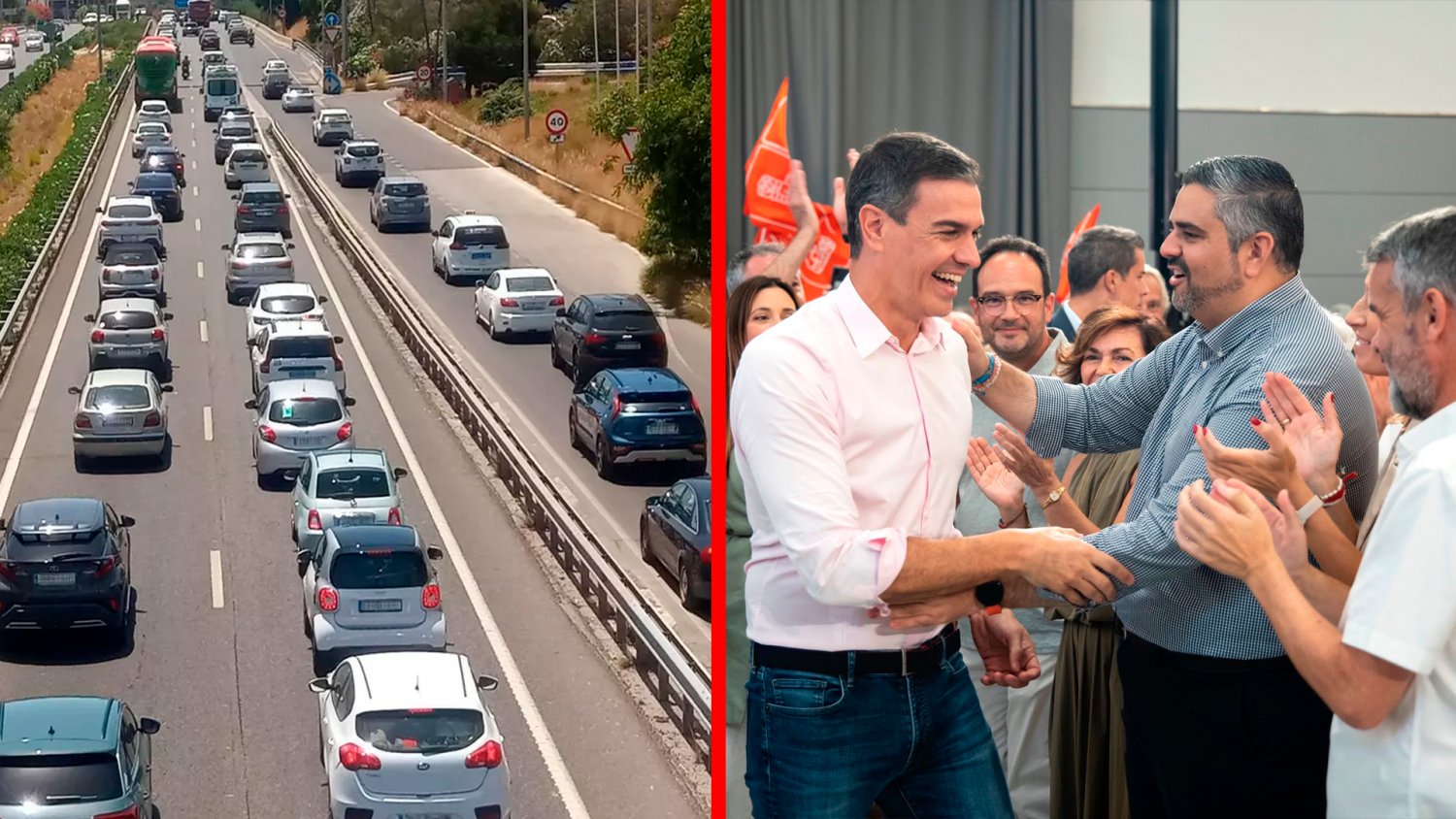 El PP de Mijas acusa a Sánchez de mantener a la Costa del Sol en un “atasco permanente”