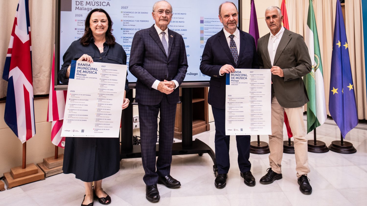 La Banda Municipal de Música presenta su temporada 2026/2027 con una veintena de conciertos gratuitos
