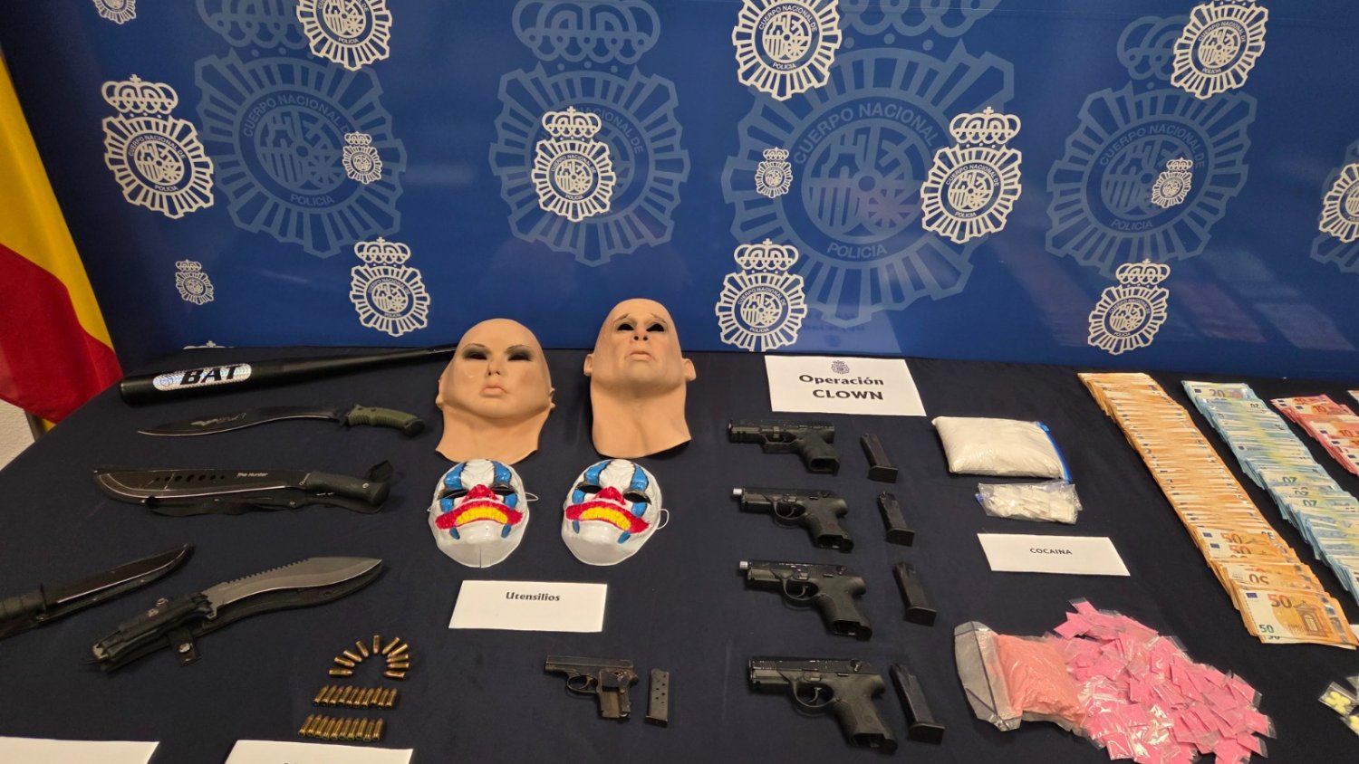 Detenidos tres jóvenes dedicados a la comisión de hechos violentos y al tráfico de drogas sintéticas en Marbella