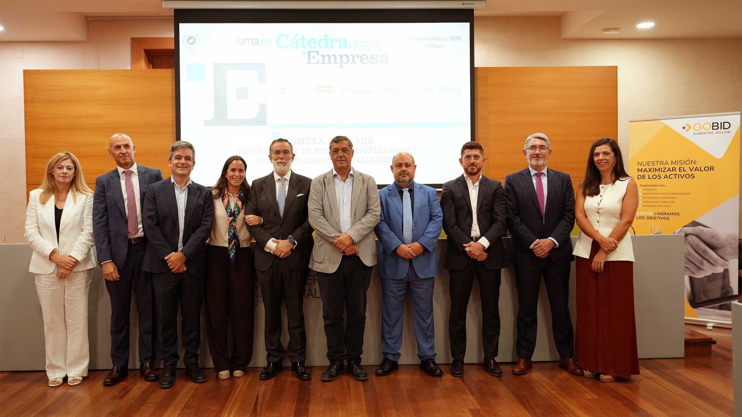 La Universidad de Málaga presenta la nueva Cátedra Empresa UMA
