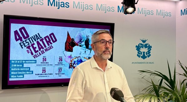 El Festival de Teatro Villa de Mijas regresa del 24 al 27 de septiembre al auditorio Miguel González Berral