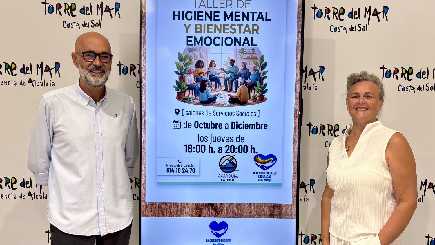 Vélez-Málaga presenta una nueva edición de sus talleres de bienestar emocional