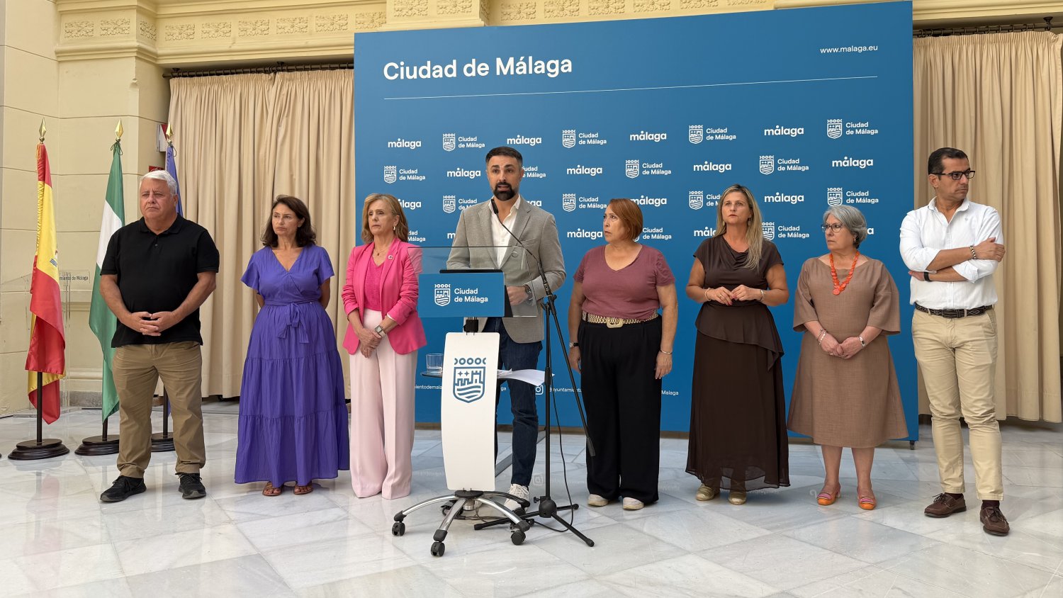 Ruiz Araujo exige el cese de Porras y Gómez por la gestión del Gobierno de Málaga