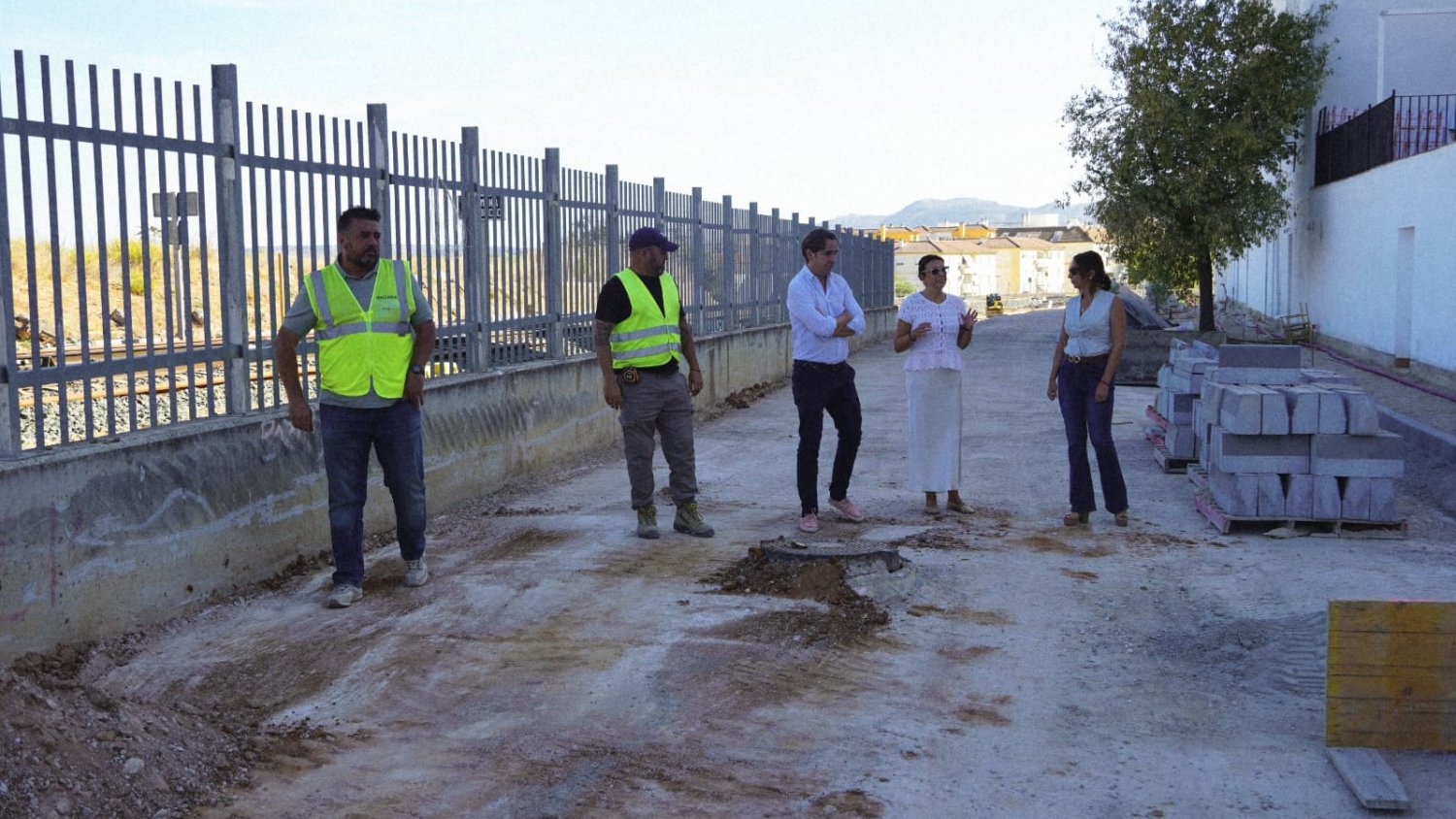 El nuevo vial que conectará la Harinera, la UVA y Almocábar se abrirá al tráfico a principios de año