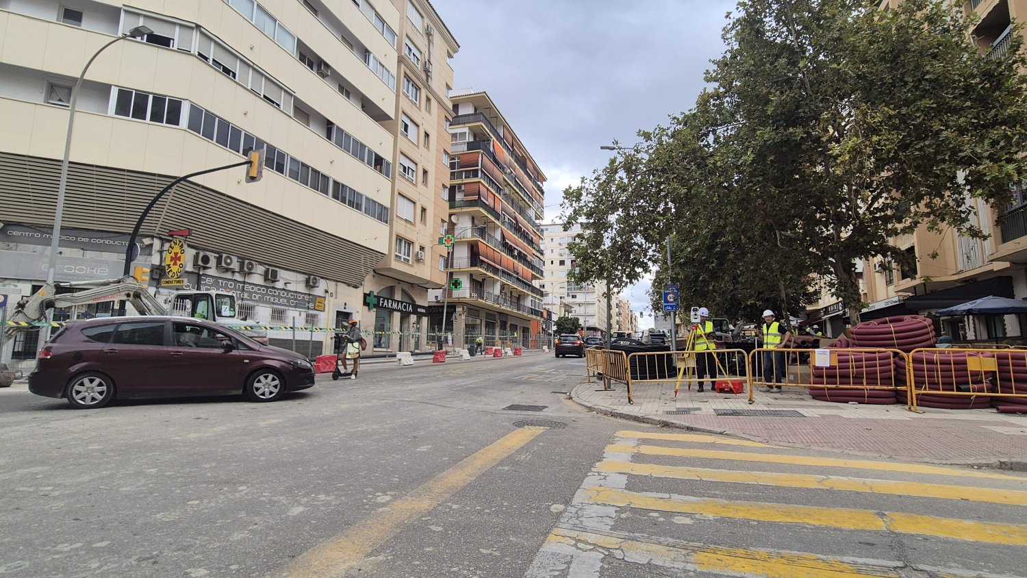 La Junta anuncia un nuevo desvío en Málaga por las obras del metro