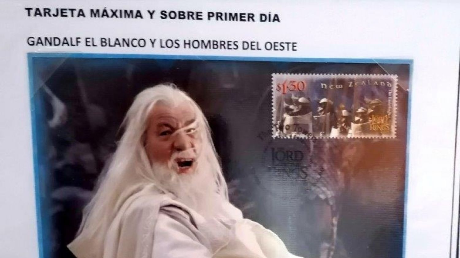 Correos Málaga acoge una exposición dedicada a El Señor de los Anillos