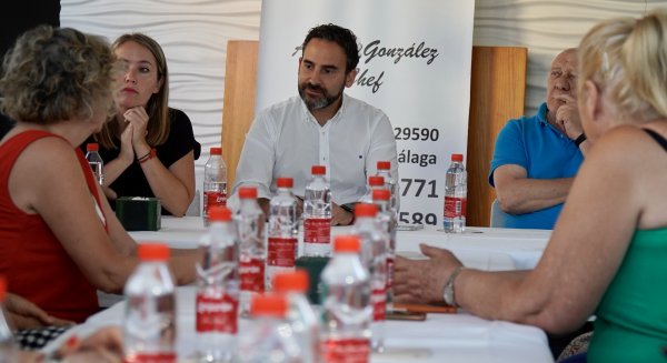 Pérez asegura que un cambio en la Junta y en el Ayuntamiento priorizará el encauzamiento del río Campanillas