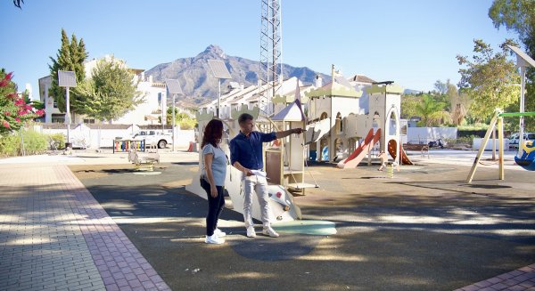 Marbella amplía el parque de Los Naranjos con 700 metros cuadrados y nuevos espacios deportivos y de ocio