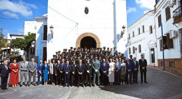 Rincón de la Victoria reconoce la labor de su Policía Local en el Día de su Patrón