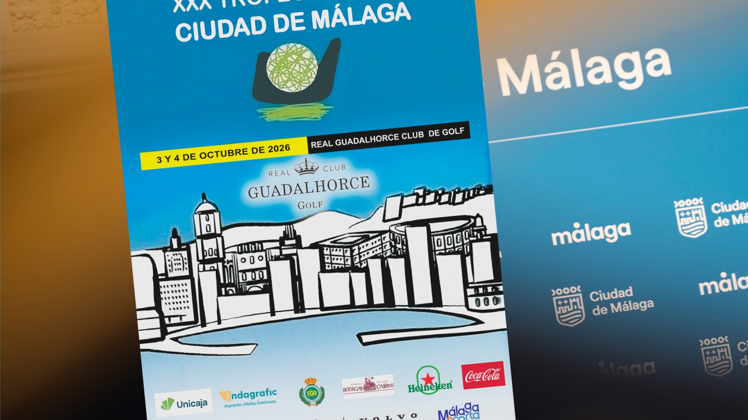 El Real Guadalhorce Club de Golf acogerá el XXX Trofeo  'Ciudad de Málaga'