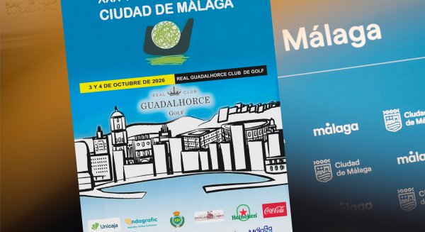 El Real Guadalhorce Club de Golf acogerá el XXX Trofeo  'Ciudad de Málaga'