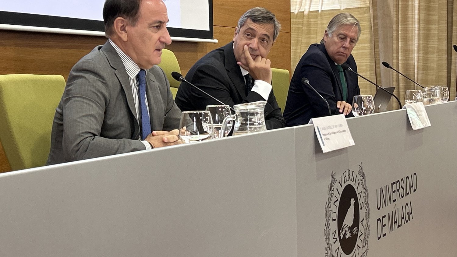 La UMA, la CEM y la Cámara de Comercio analizarán las tendencias del tejido empresarial malagueño