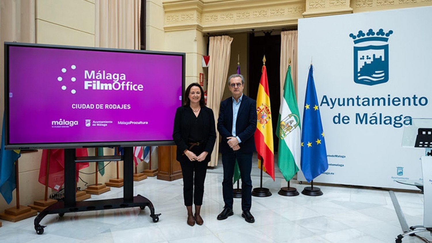 Una grabación del Ayuntamiento afectará a la movilidad en Málaga hasta el 10 de octubre