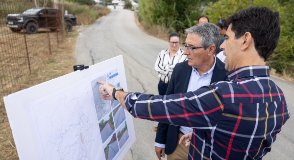 La Diputación destina 1,3 millones de euros a mejorar el camino de la Charca en Coín