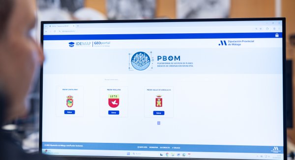 La Diputación facilita el acceso al planeamiento urbanístico con el Geoportal Provincial