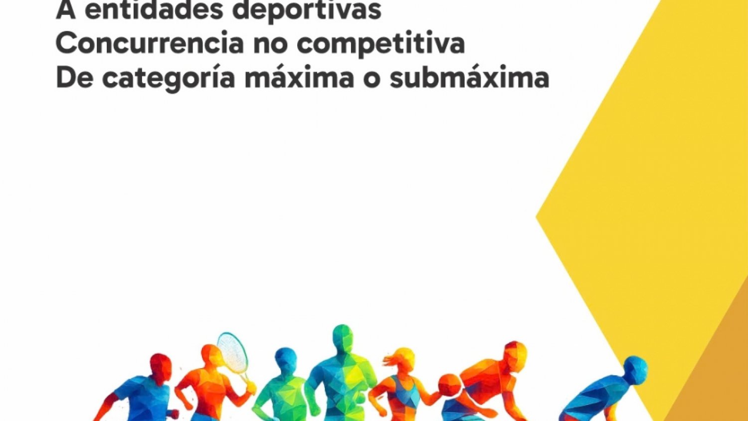 La Diputación aprueba destinar 323 mil euros a 38 clubes deportivos 