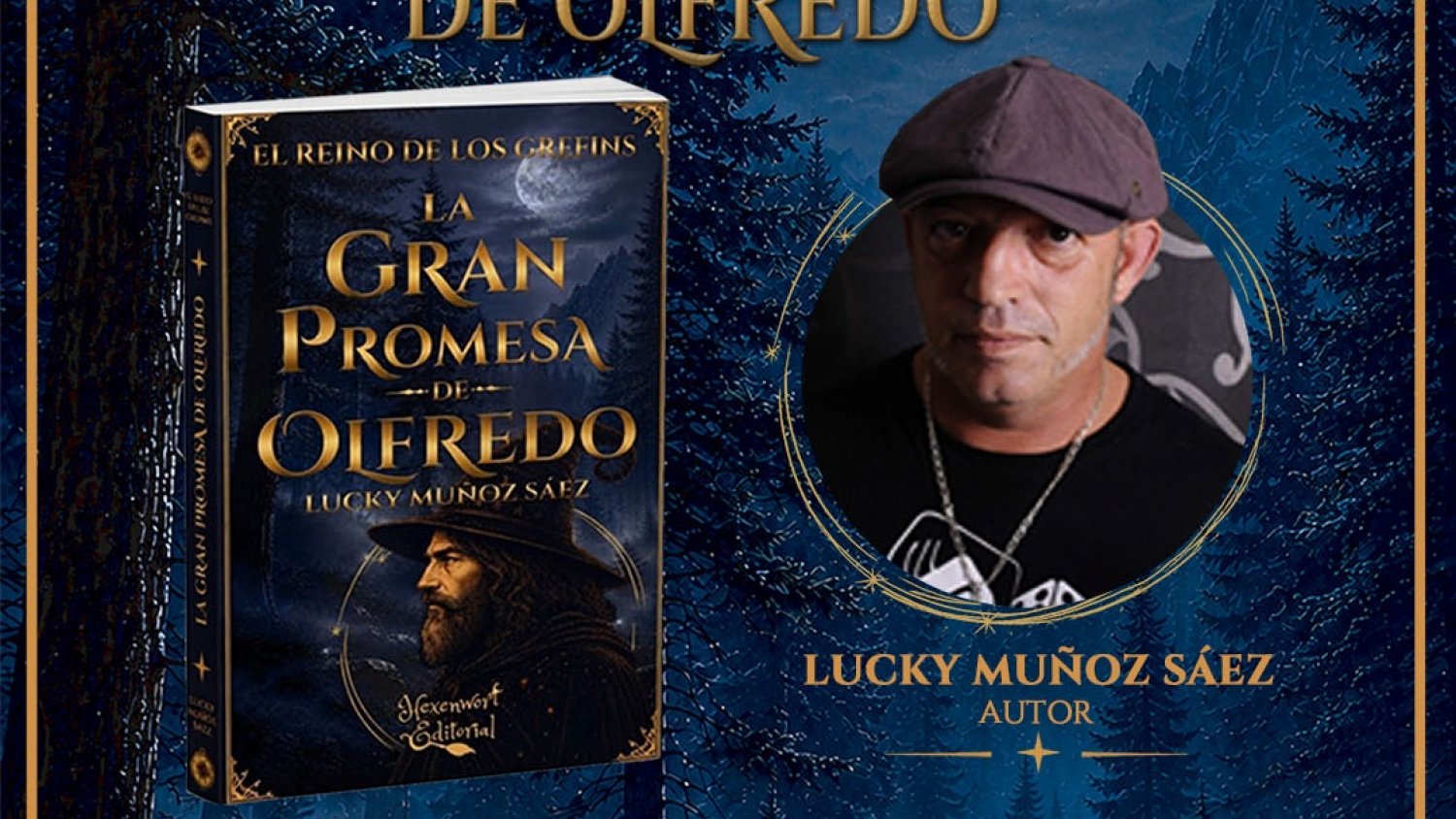 Lucky Muñoz presenta el último libro de su trilogía en Estepona