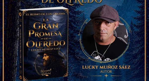 Lucky Muñoz presenta el último libro de su trilogía en Estepona