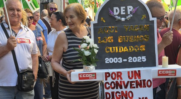 Comisiones Obreras exige la mejora de las condiciones laborales de las trabajadoras de dependencia