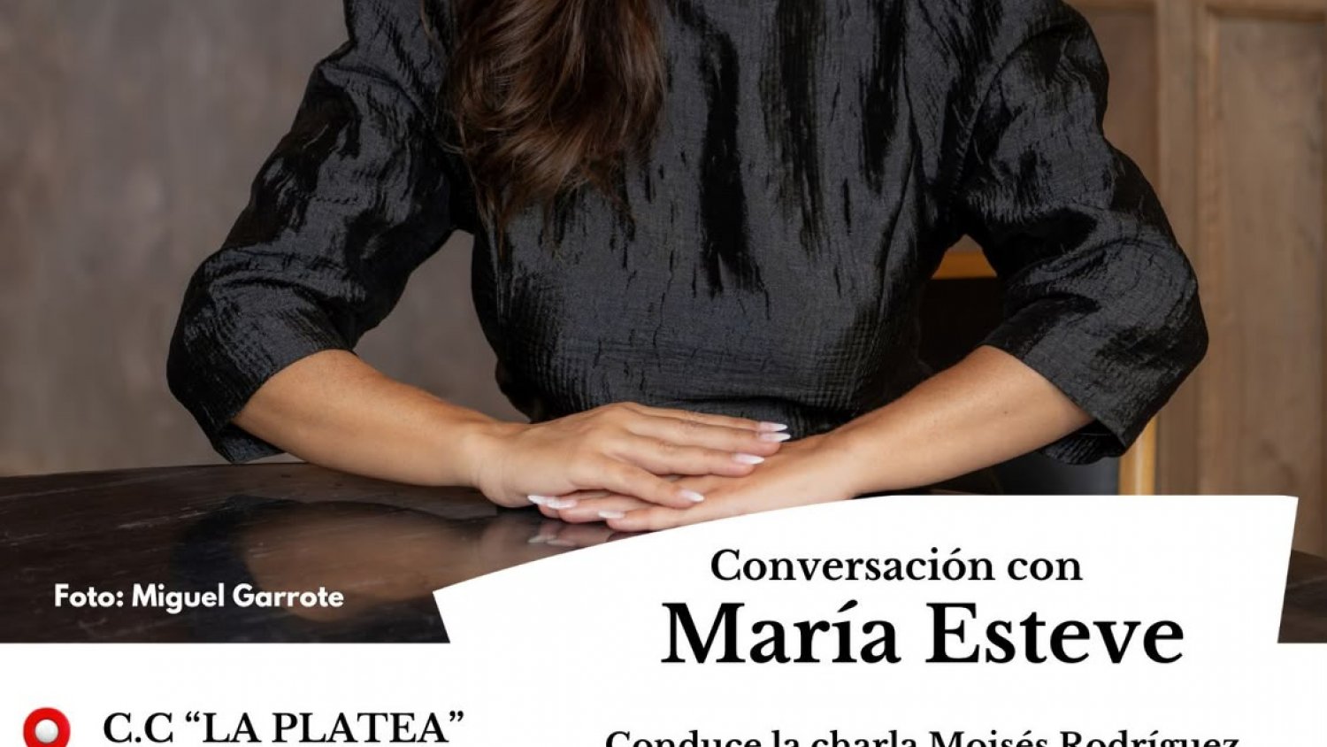 María Esteve participa en un encuentro en la Platea en Alhaurín de la Torre