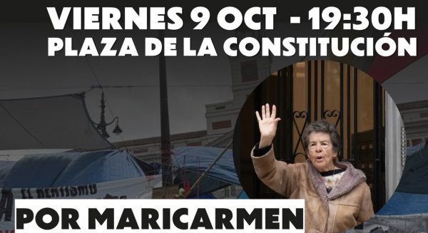 Un Techo por Derecho convoca una concentración de protesta por el fallecimiento de Mari Carmen