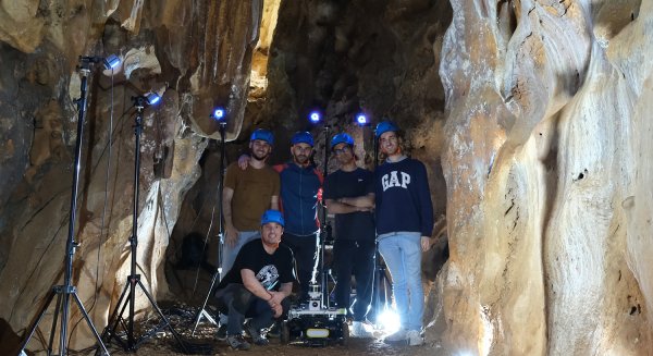 Investigadores en Málaga desarrollan una tecnología para enseñar a los robots a navegar en cuevas