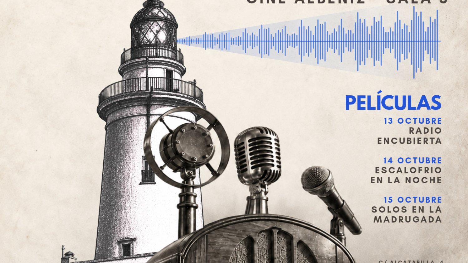 Cine Albéniz acoge el ciclo '100 años de radio en Málaga'