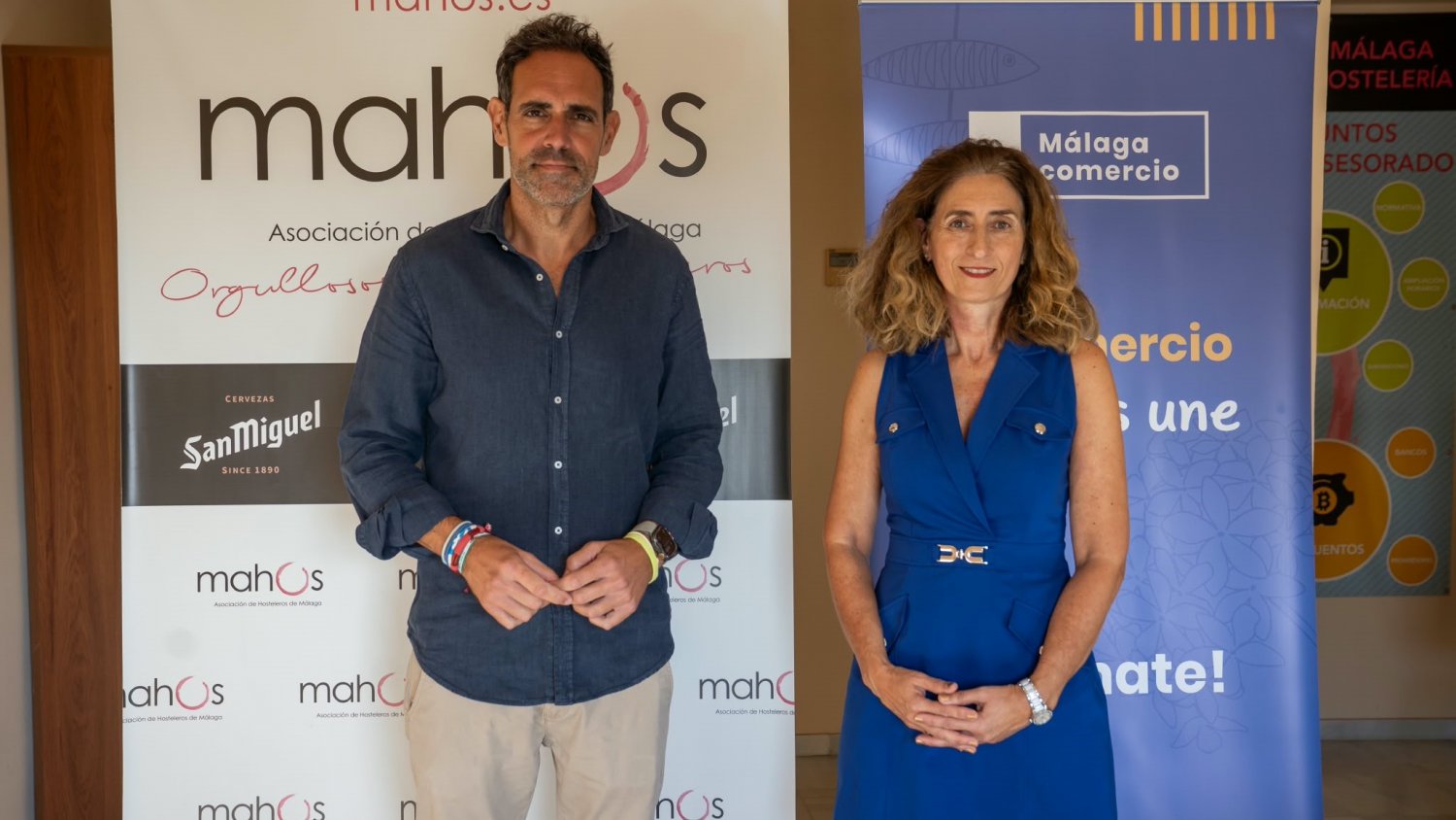 Málaga Comercio y MAHOS colaboran para impulsar el comercio, la hostelería y los servicios de la provincia