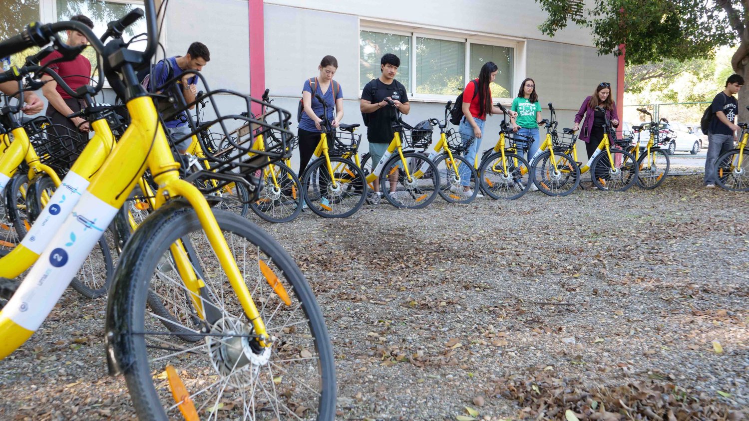 La Universidad de Málaga presta 40 bicicletas en la iniciativa 'Muévete en verde'