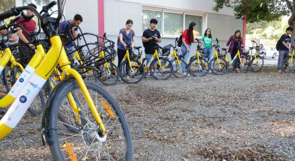 La Universidad de Málaga presta 40 bicicletas en la iniciativa 'Muévete en verde'