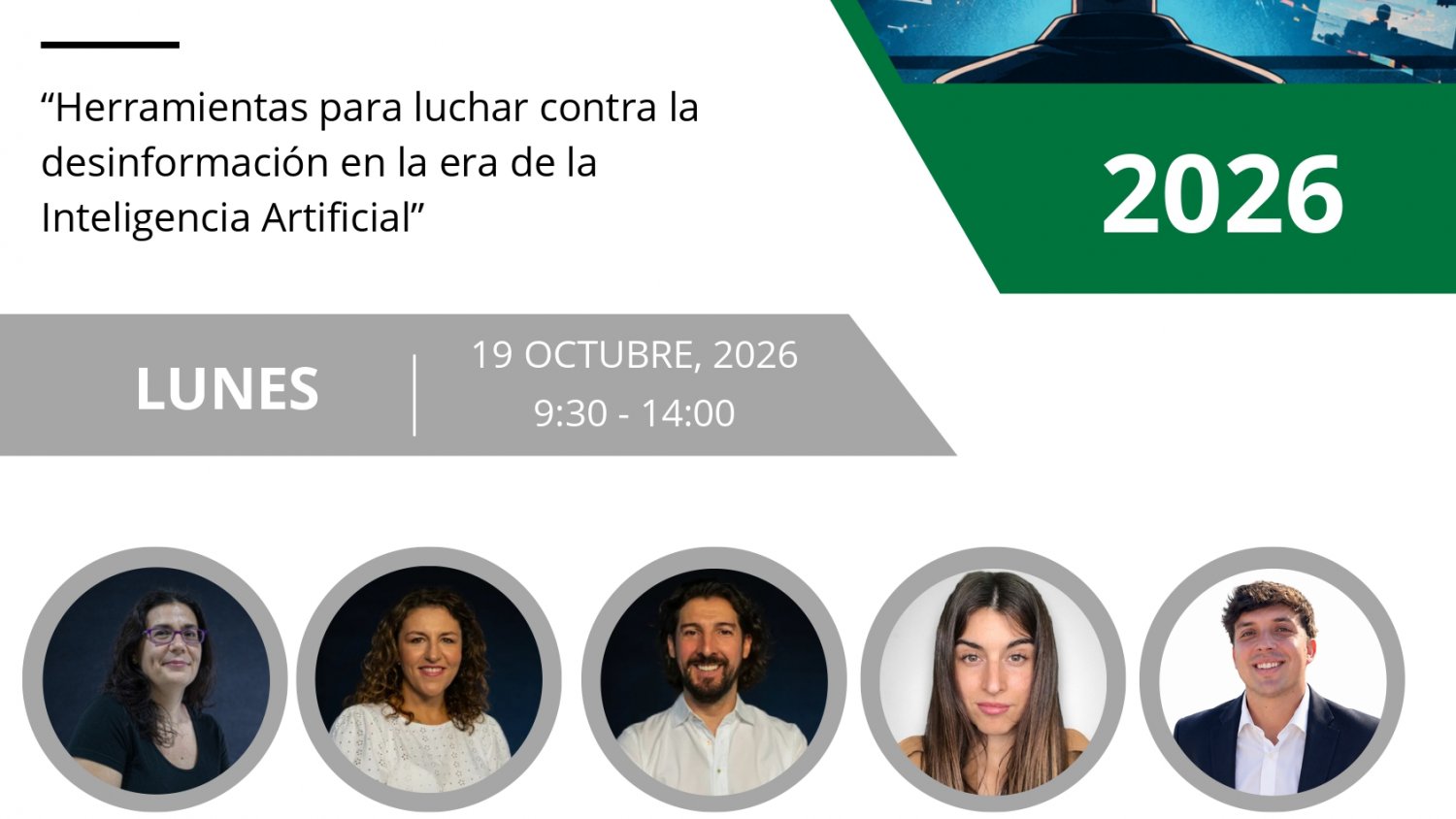 La Diputación ofrece una formación gratuita online sobre la desinformación en la era de la IA