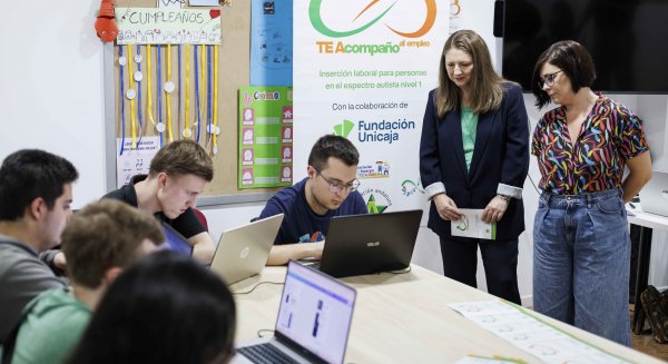 Fundación Unicaja y la Federación Asperger fomentan la inserción laboral de 150 personas con autismo