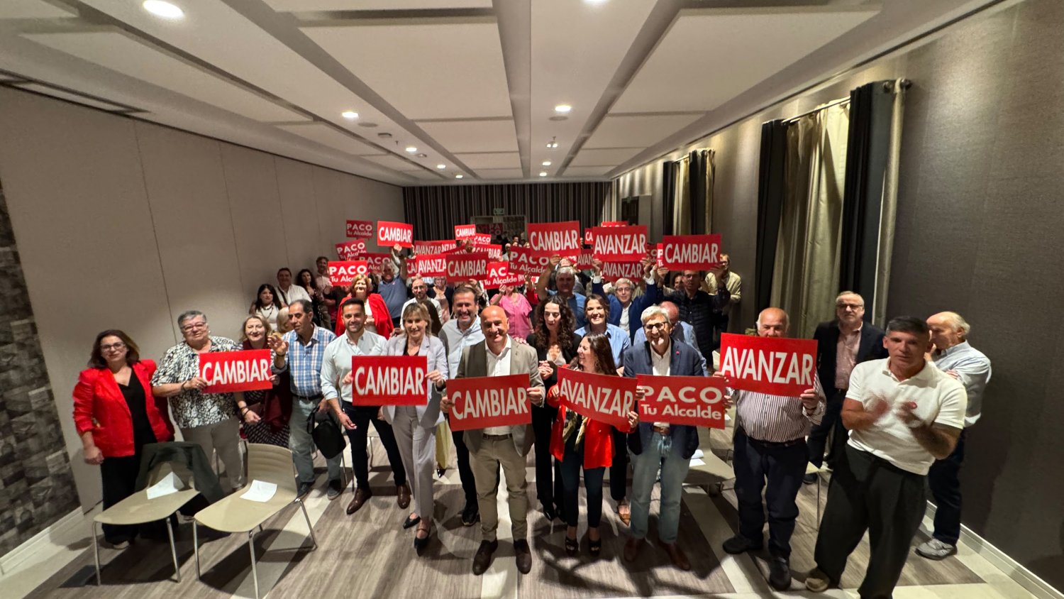 El PSOE presenta la candidatura de Francisco Cañestro a la alcaldía de Ronda