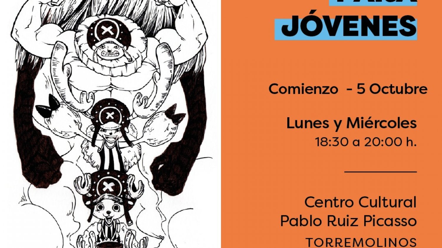 Torremolinos organiza nuevos talleres gratuitos dirigidos a personas de entre 14 y 30 años