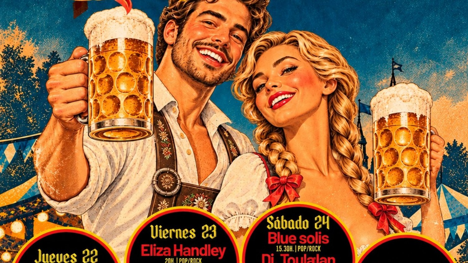 Estepona acerca la cultura alemana con la celebración del 'Oktoberfest'