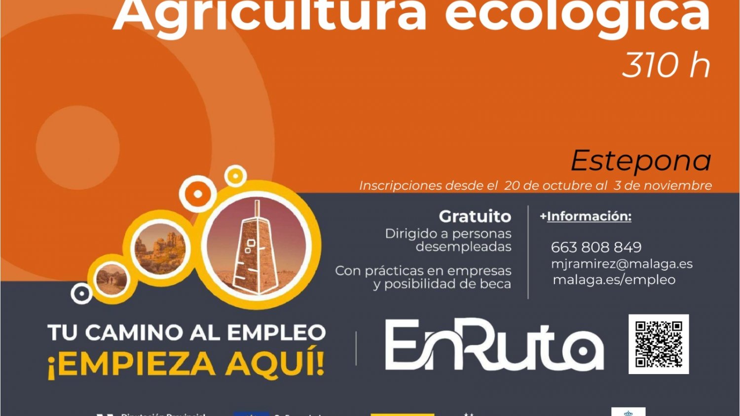 Estepona acoge un curso gratuito de 'Agricultura Ecológica' para favorecer la reinserción de las personas desempleadas