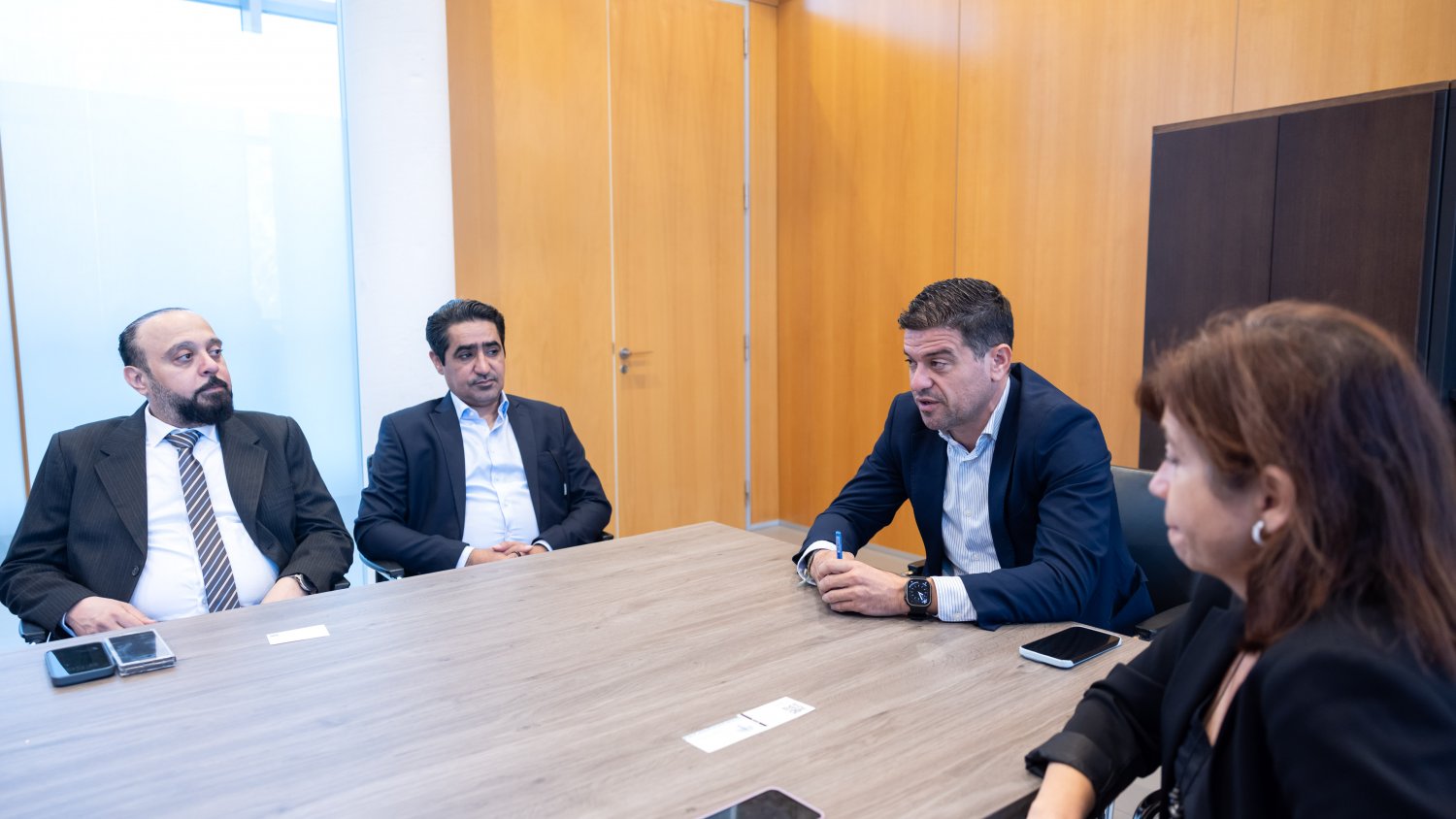 Una delegación de Arabia Saudí visita la Diputación para compartir perspectivas ante el cambio climático