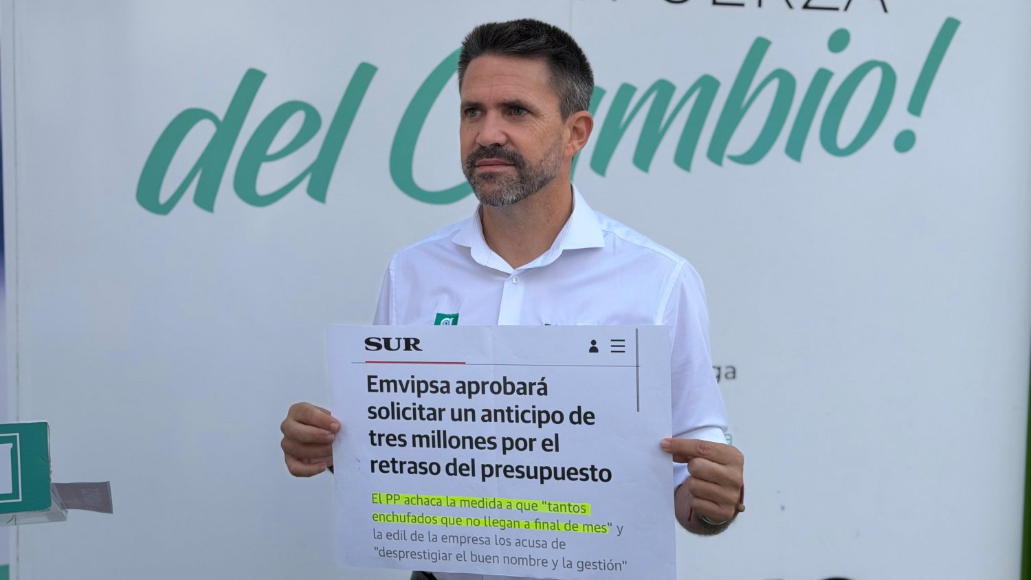 AxSí denuncia que una empresa municipal de Vélez no puede pagar las nóminas por falta de recursos