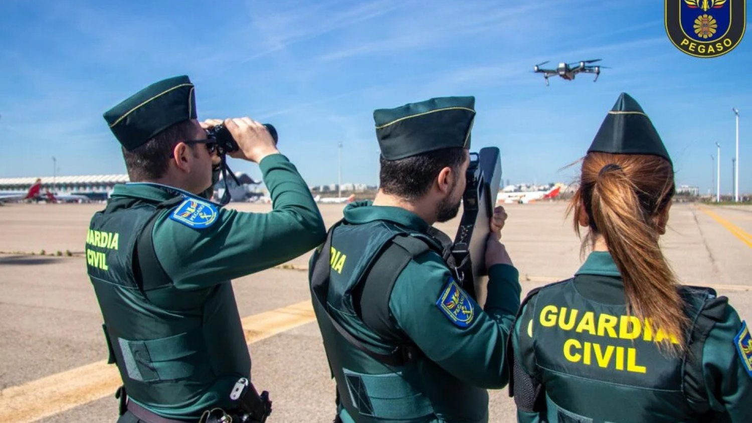 Tres detenidos por el robo de pantallas valoradas en 1,2 millones de un helicóptero del Plan Infoca
